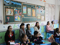 郑东新区教研室到郑东新区外国语学校调研指导
